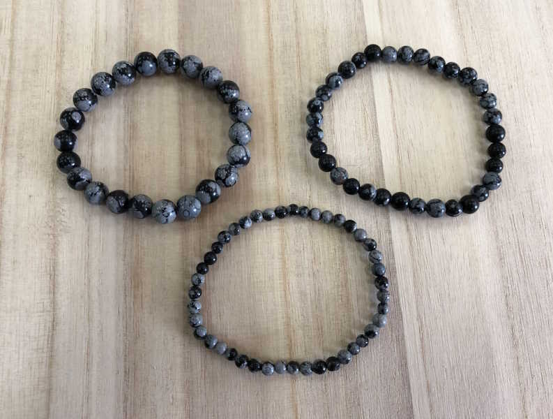 Pulsera Obsidiana Nevada bola